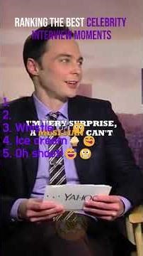 Ranking The Best Celebrity Interview Moments🎤😲🔥 #celebrity #ranking #top5 #interview