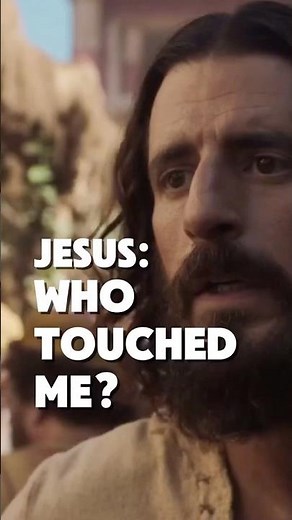 JESUS ASKED: WHO TOUCHED ME? 12 YEARS OF SUFFERING ENDED | The Chosen #shorts #jesus #miracle