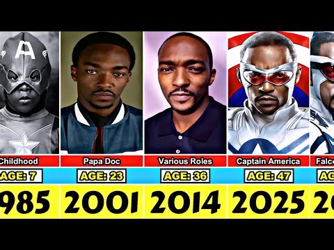 Anthony Mackie Transformation From 7 to 47 Year Old