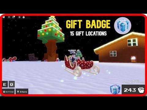 How to get the GIFT Badge in ABILITY WARS Roblox (All 15 Gift Locations)