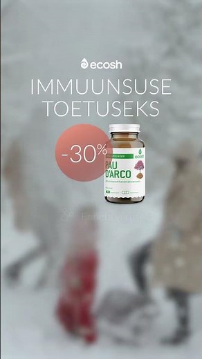 Looduslik antibiootikum Pau d'Arco -30%
