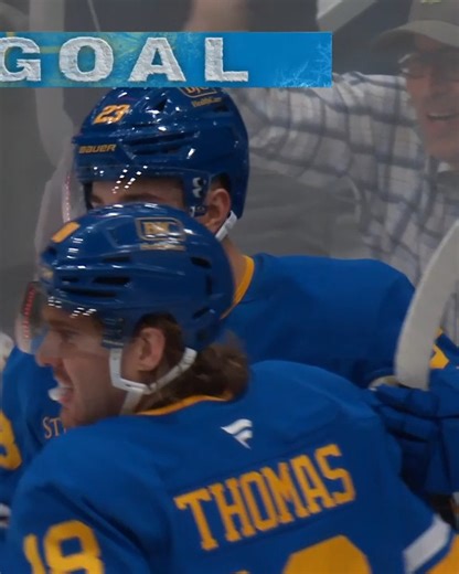 FIRST AS A BLUE FOR LOGAN MAILLOUX!!! 🚨 | St. Louis Blues