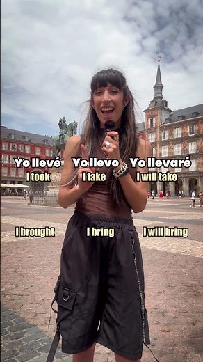 Spanish verb tenses: to take, to bring