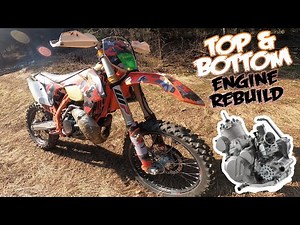 KTM EXC 250 First ride after full engine rebuild | 2 Stroke Dirt Bike