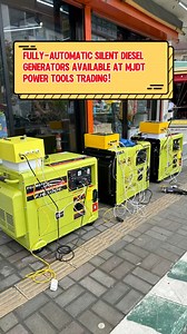 138K views · 1.6K reactions | FULLY-AUTOMATIC SILENT DIESEL GENERATORS AVAILABLE AT MJDT POWER TOOLS TRADING! #fypシ #fypシ゚viralシ #trendingreels #reelschallenge #trending #facebookviral #fyp #generator #dieselgenerator #silentgenerator #BackupPower #highlightseveryone | MJDT Power Tools Trading | Facebook