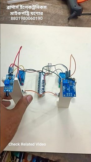 Diy Smoke alarm & fire Alam #project #schoolproject #diyprojects #circuit #electronic #arduino