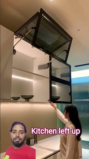 Modular Kitchen Left Up Palle Design 😍 | Modern Look Kitchen Setup ✨ #shorts