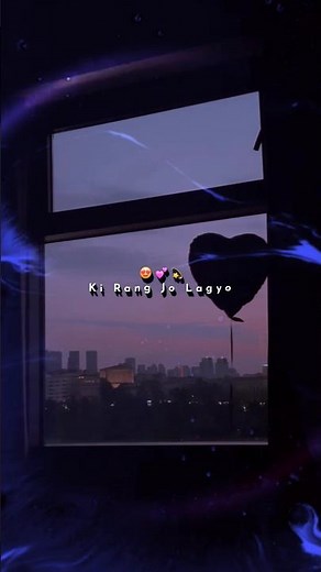 Rang Jo Lagyo💫 Atif Aslam Aesthetic Lyrical Video | #lyrics​ #trending​ #song​ #love​ #shorts​ #fyp​