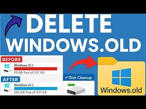 How to Delete Windows.old Folder Safely | Just in 2 mints 🔥