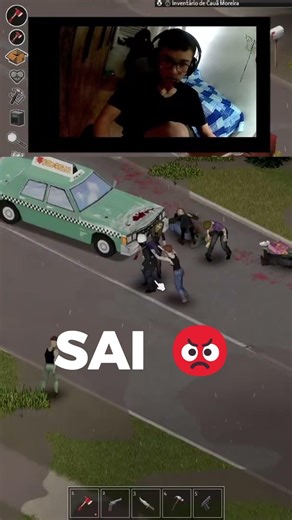 Quase MORTE no PROJECT ZOMBOID MULTIPLAYER #shorts #pz #coop