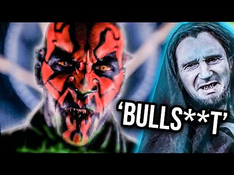 Qui Gon Learns Darth Maul Survived