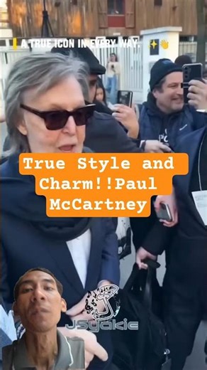 True Style and Charm!!Paul McCartney