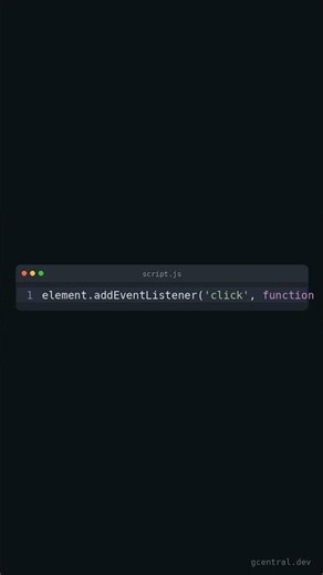 Learn addEventListener in 30s