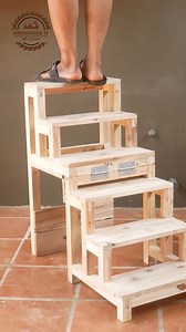 3.8M views · 57K reactions | HOW TO MAKE A WOOD FOLDING LADDER CHAIR #howto #ladderchair #woodworking #woodart #Folding #trendingreels #interiordesign #Wow #woodworking #Innovation #ad #reelsfb #shorts #technique #reelsinstagram #reels #amazing #reelsvideos #reelsvideo #tools #DIY #wood #Awesome #creative #interiors #creativity #wooden | Woodworking TV | Facebook