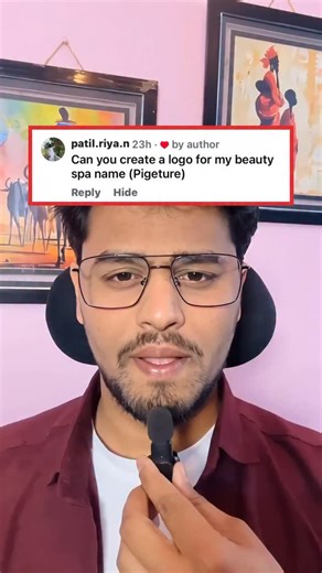 Graphic designer | Piyush on Instagram: "FREE LOGO 😜…….. #logodesign #brandidentity #businessbranding #designerlife #visualbranding"