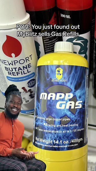 You need gas? We got you💪 We got Butane Refill, Lighter Fluid & more🫣🫣 Make your way now to any of our MyBlitz stores and grab yourself a gas refill - so you don’t need to keep buying disposable lighters🫡 #ilovemyblitznz #fyp #woohoo #fyp #fypシ #gas #refill #comeondown #myblitznz