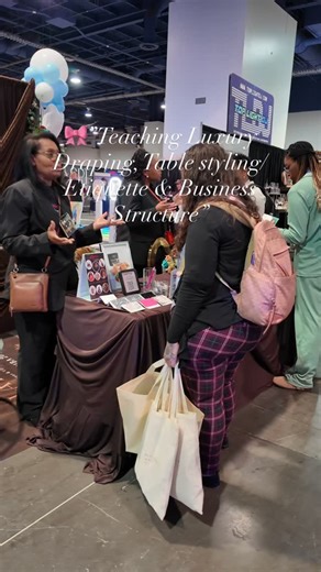 L&T Simplicity Event Planners on Instagram: "Wedding MBA 2025… WE MADE AN IMPACT. The Ladies of Collaboration booth wasn’t a booth — it was a FULL luxury experience from draping, blooms, table mediate, to business strategy. We showed event designers: ✨ How to elevate their craft ✨ How to create premium installations ✨ How collaboration unlocks success ✨ How to stand out in a crowded industry This is what happens when women of vision come together. This is L&T Simplicity. This is Ladies of Collab