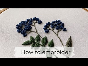 Embroidery for beginners