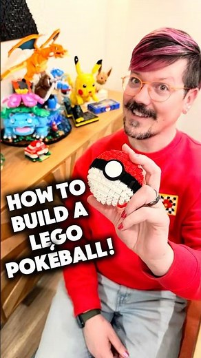 Learn How to Build a LEGO Pokéball with my free digital instructions and this tutorial!