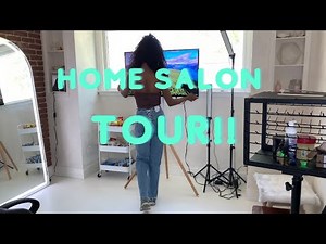 Salon Tour/ In Home Salon ✨ Product Links Included