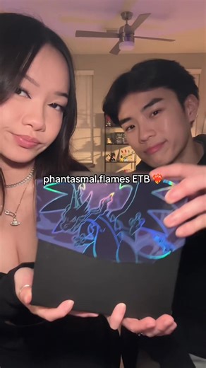 testing our phantasmal flames ETB luck again... did we finally pull the mega charizard SIR? stay til the end to find out 👀 #pokemon #pokemontcg #pokemoncards #charizard #unboxing