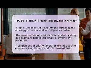 How Do I Find My Personal Property Tax In Kansas? - CountyOffice.org