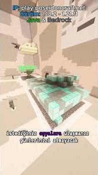 Sahura kadar lag olmadan adil bir rekabetle Boxmining sarmaya ne dersin? #minecraft #mcpe #boxmining