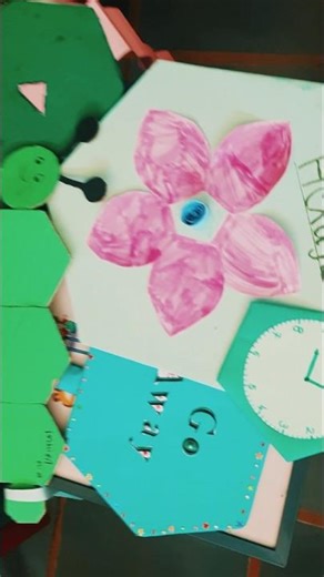 Green Color Theme Activity | Light & Dark Green Dress Code with Hexagon Shape #status #ytshorts #yt