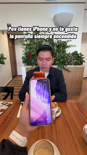 Cómo desactivar la pantalla siempre activa en iPhone