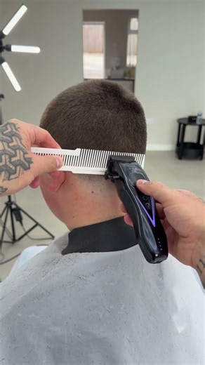 How Do You Nail a High Taper Fade Buzz Step #taper #barber #fade