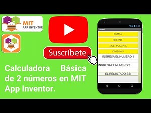Como Crear una Calculadora Básica en MIT App Inventor desde Cero