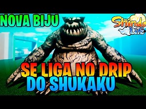 [🔥O MELHOR SHUKAKU DO ROBLOX🔥] SE LIGA NO DRIP DO SHUKAKU MINHA NOVA BIJU, SHINOBI LIFE 3 O MEU JOGO