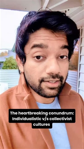 Abhijith(Abhi) Asok on Instagram: "Individualism gives you freedom. Collectivism gives you belonging. Most of us are just trying to build a life that lets us have both, without the trauma of one or the loneliness of the other. #loneliness #trauma #fyp #reelsinstagram #shorts"