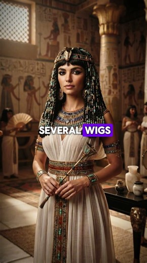 How Ancient Egyptians Made Fake Hair 😱 | The Secret Behind Egyptian Wigs #history #historicalmyths