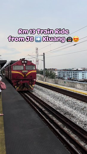 Affordable KTM Train Ride from Kempas Baru to Kluang
