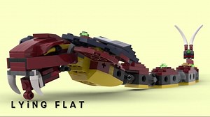 【砌砖小哥】乐高MOC教程（包教包会）- 眼镜蛇 31102套内MOC