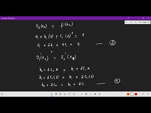 QUADRATIC SPLINE INTERPOLATION