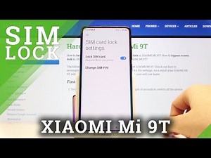 How to Lock Sim Card with PIN on XIAOMI Mi 9T – Add PIN to SIM Card