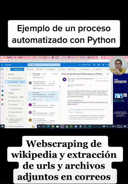 Ejemplo de un proceso automatizado con Python