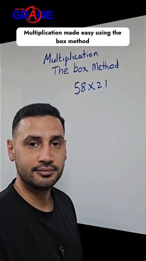 Hit The Grade on Instagram: "𝗠𝘂𝗹𝘁𝗶𝗽𝗹𝗶𝗰𝗮𝘁𝗶𝗼𝗻 𝗠𝗮𝗱𝗲 𝗘𝗮𝘀𝘆 𝗨𝘀𝗶𝗻𝗴 𝗧𝗵𝗲 𝗕𝗼𝘅 𝗠𝗲𝘁𝗵𝗼𝗱 #𝟭 Still struggling with multiplication? 😣 This box method breaks it into easy steps. Watch this and boost your confidence. Start Learning Today!🚀 🔗 Click the link in bio to register now! #hitthegrade #multiplication #boxmethod #onlinetutoring #mathshelp #revision #math #learnmaths #gcse #gcsemaths #gcsemathscourse #learndifferently #studentsuccess #homework #progress #examsprepa