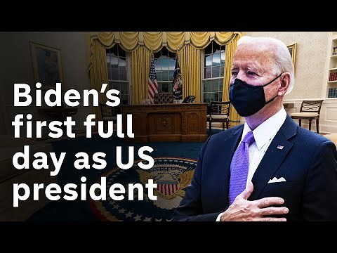 Joe Biden starts presidency by signing 15 Executive Orders - from Covid to Climate Change