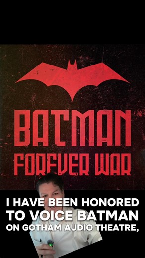 Check out Gotham Audio Theater to hear “forever war” today! #batman