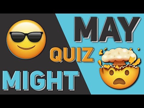 May or Might? English QUIZ for BEGINNERS