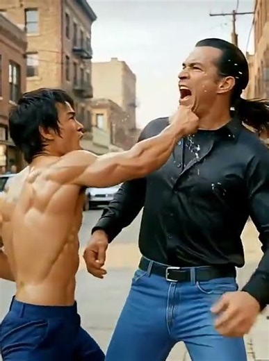 Bruce Lee (MMA Master) vs Steven Seagal 👊🔥 Street Martial Arts Fighting