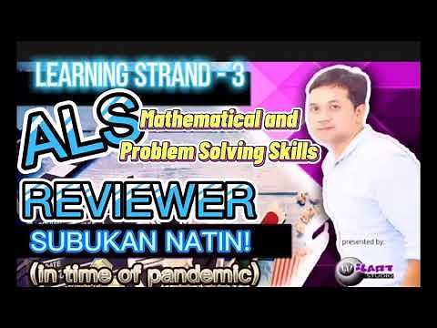 LEARNING STRAND-3 Mathematical and Problem Solving Skills