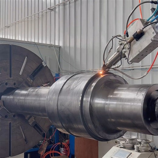 Steven on Instagram: "When a ship's heart needs mending, we're there. ⚓️✨ This on-site video from our Brazilian customer shows our laser cladding machine precisely repairing a massive vessel's propeller shaft—a mission-critical component. Facing wear, corrosion, and the threat of costly, unplanned downtime? Traditional replacement is slow and expensive. Our advanced repair solution is faster, more cost-effective, and performed on-site. Key results for the client: ✅ Cost controlled​ to under 30% 