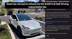 Tesla Smart Summon Drives Car into Tree Day After Owner Purchases Subscription