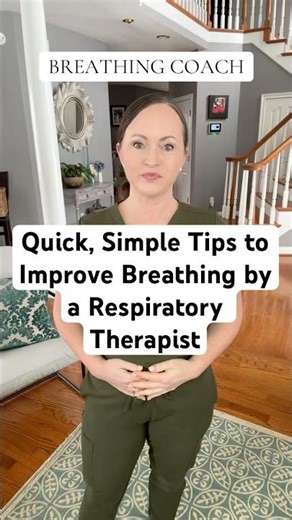 Quick, Simple Tip to Improve Breathing Technique #health #lungs #lunghealth #breathingexercises