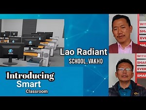 Senapati First ever Smart classroom/ Lao Radiant School Introducing SMART CLASSROOM.