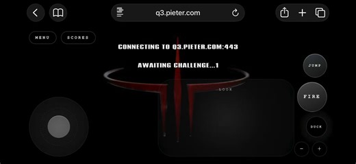 Quake 3 Arena has been ported to web browser, with desktop and MOBILE support! Touch screen controls, online play and more! We're reliving the Quake Live era, this is awesome!